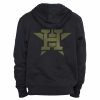 Mlb Alpha Industries Mlb X Alpha X New Era Hoodies, T-Shirts Und Shorts | Houston Astros X Alpha X New Era Kapuzenpullover Schwarz