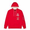 Nba Alpha Industries Nba X Alpha X New Era Hoodies, T-Shirts Und Shorts | Houston Rockets X Alpha X New Era Kapuzenpullover Rot