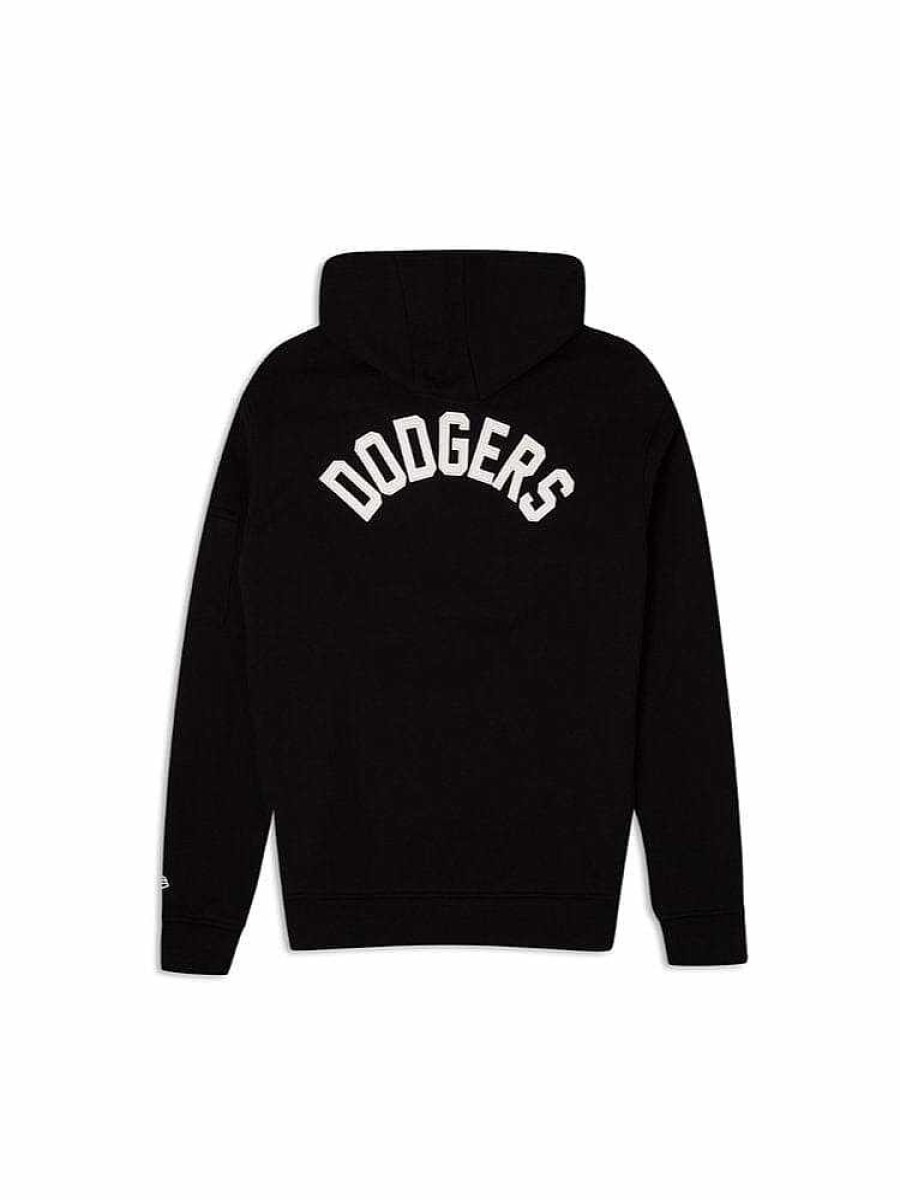 Mlb Alpha Industries Mlb X Alpha X New Era Hoodies, T-Shirts Und Shorts | Los Angeles Dodgers X Alpha X New Era Kapuzenpullover Schwarz