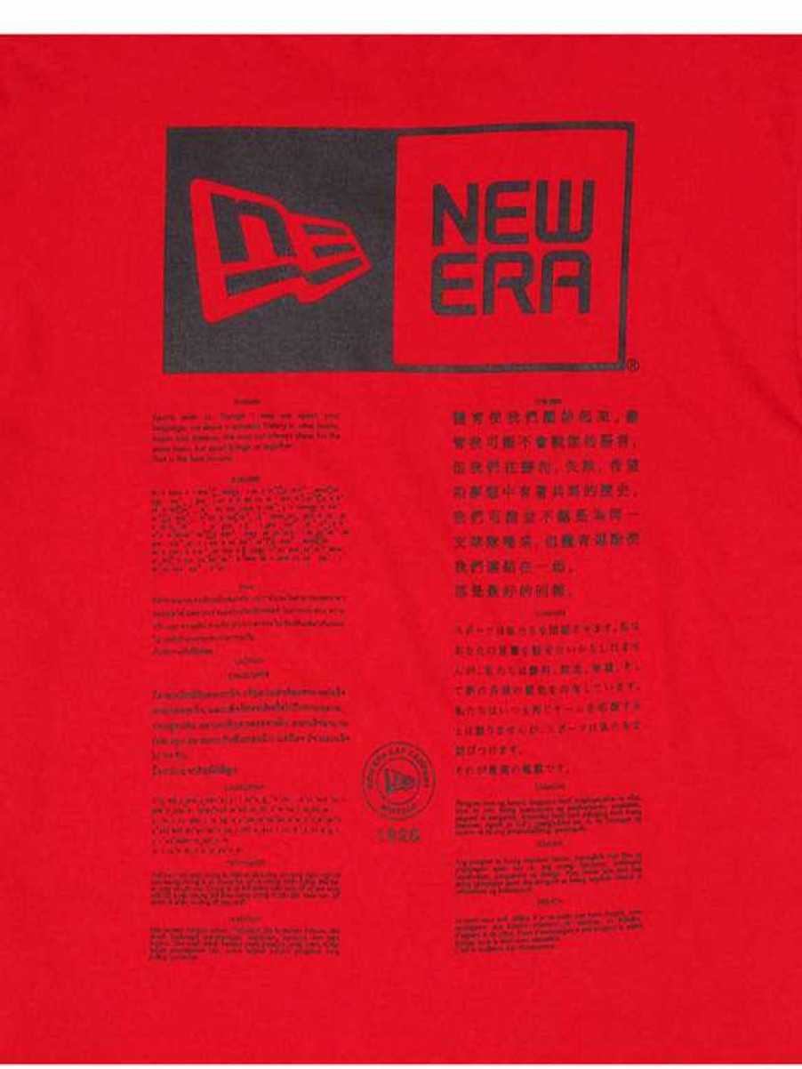 Nfl Alpha Industries Nfl X Alpha X New Era T-Shirts | San Francisco 49Ers X Alpha X New Era T-Shirt Rot