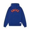 Nba Alpha Industries Nba X Alpha X New Era Hoodies, T-Shirts Und Shorts | New York Knicks X Alpha X New Era Kapuzenpullover Blau