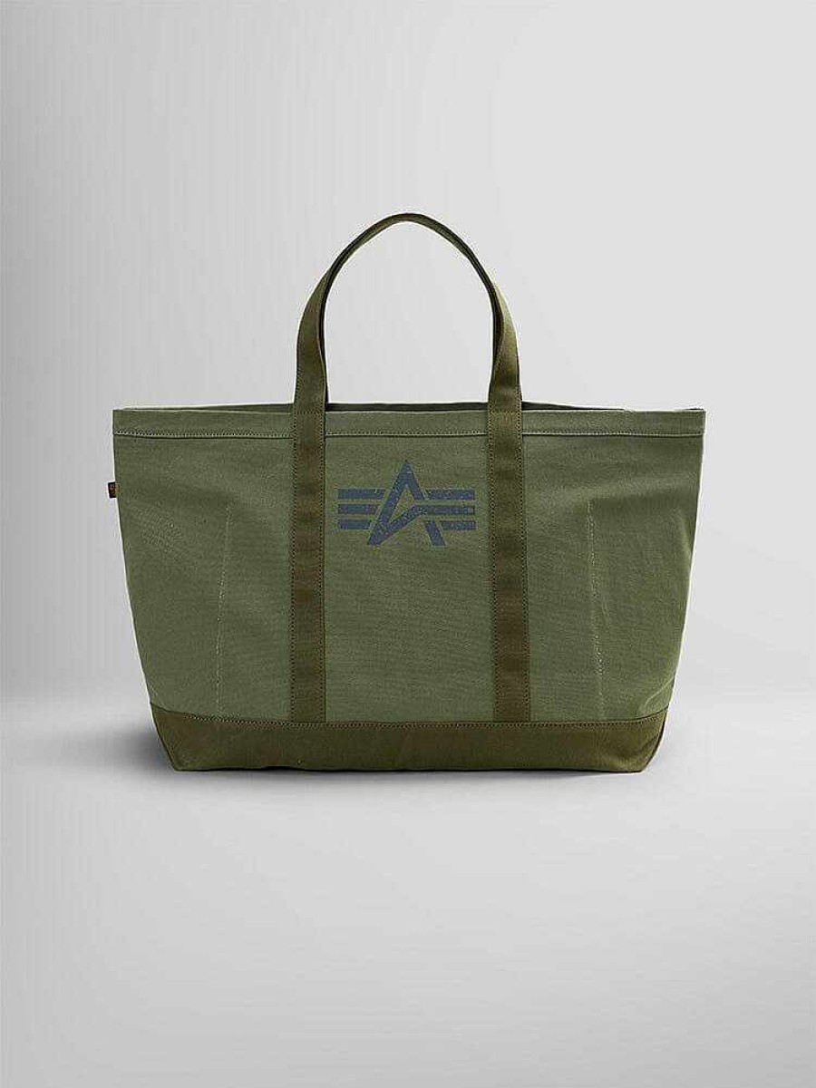 Zubehor Alpha Industries | Fliegertasche Aus Militar-Leinen