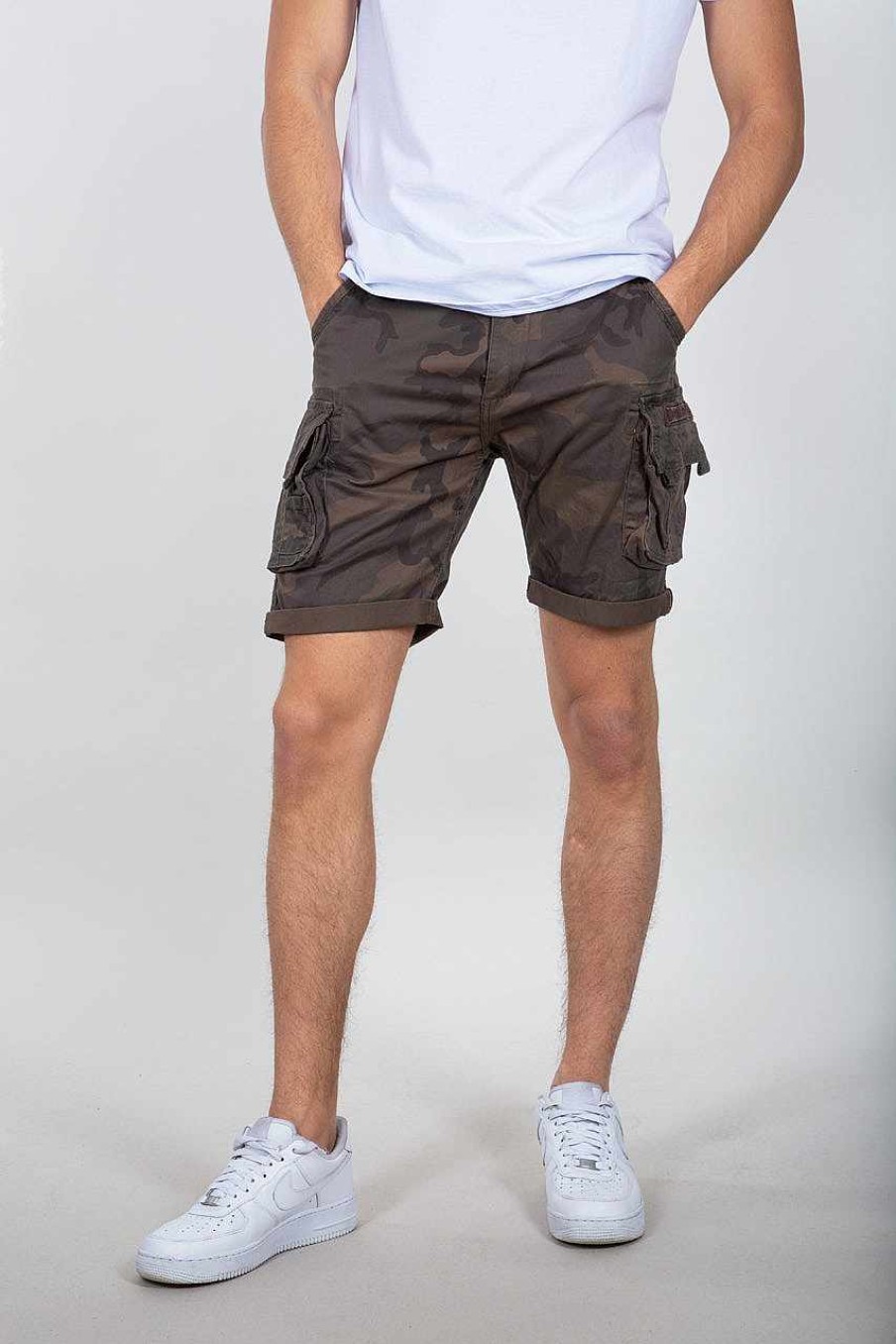 Manner Alpha Industries Hosen + Shorts | Jet Short Camo