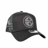 Nfl Alpha Industries Nfl X Alpha X New Era Kappen | Pittsburgh Steelers X Alpha X New Era 940 Kappe Schwarz