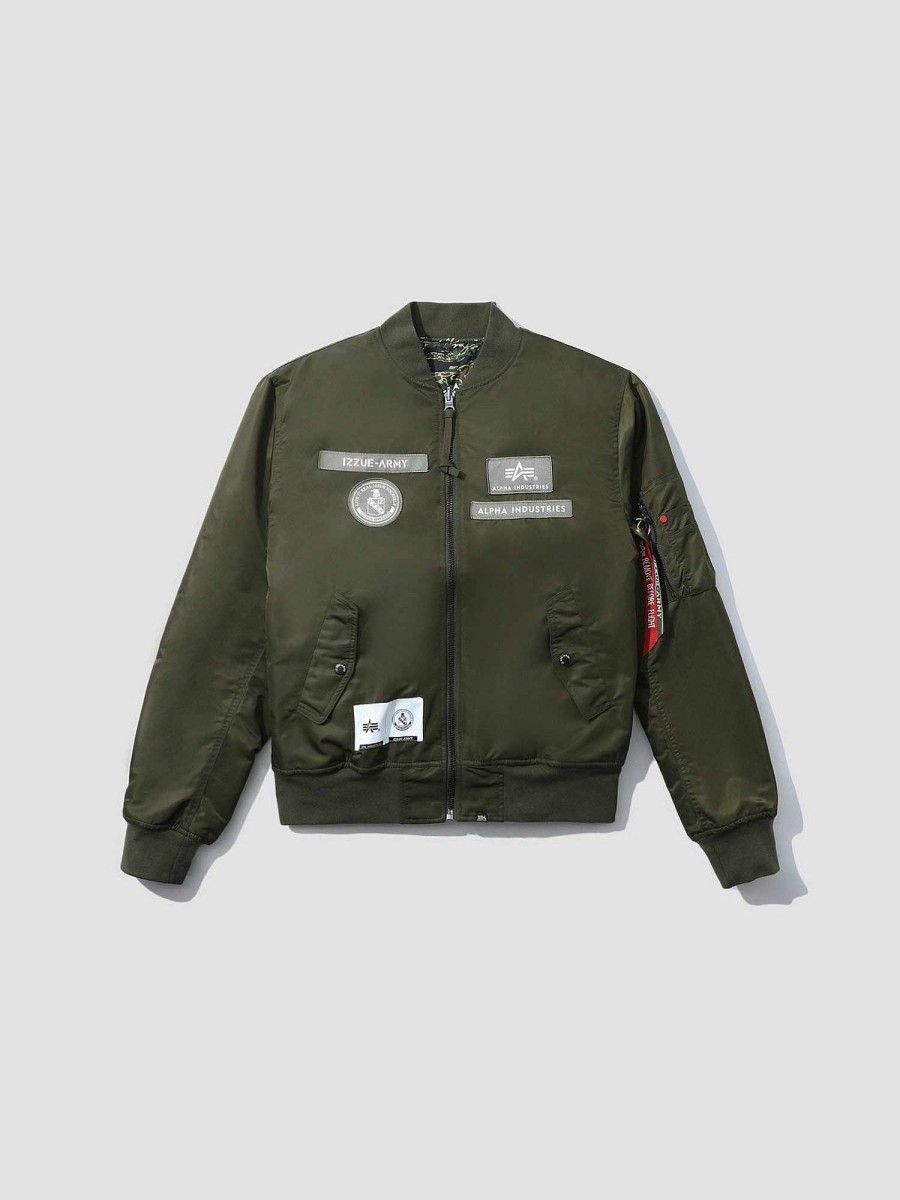 Manner Alpha Industries Oberbekleidung | Alpha X Izze Ma-1 Bomberjacke