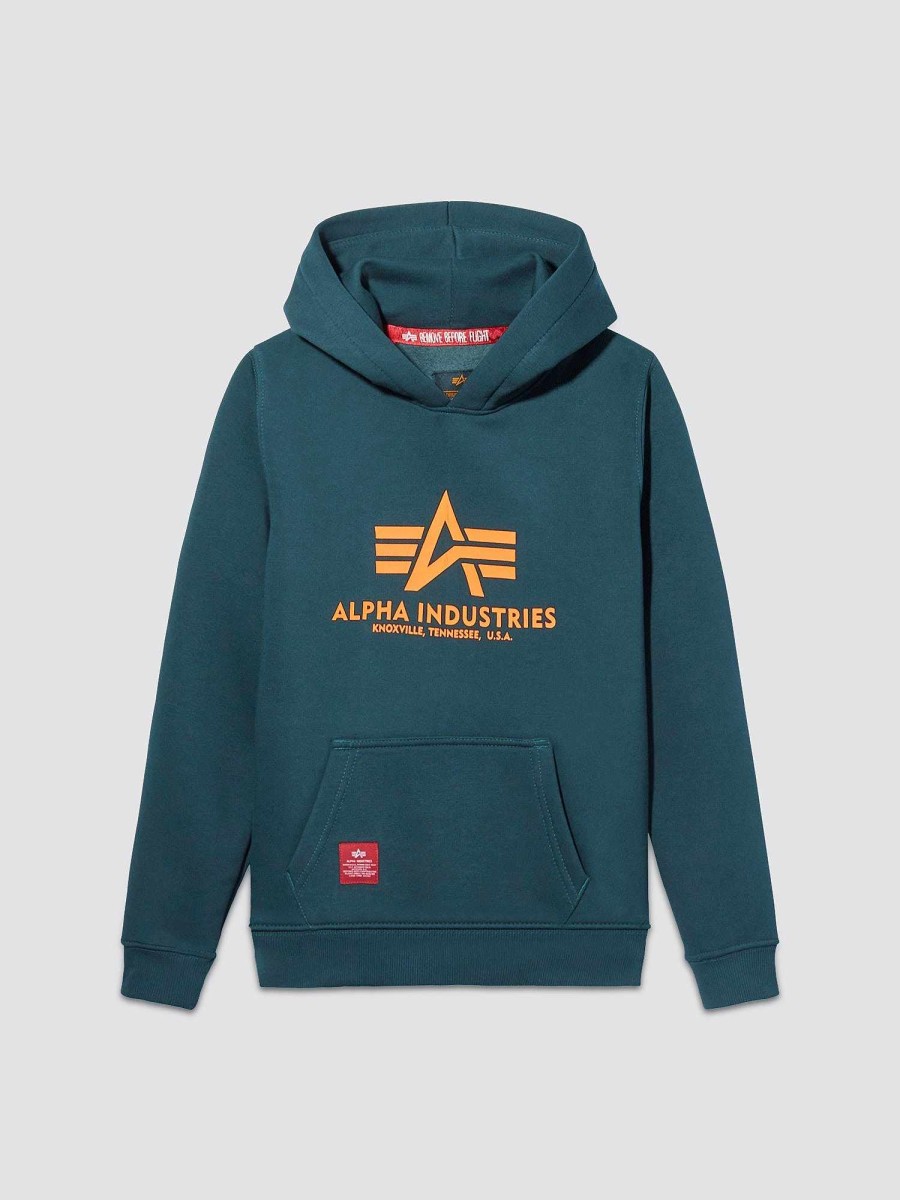 Jugend Alpha Industries T-Shirts Und Sweatshirts | Basic-Hoodie Fur Jugendliche