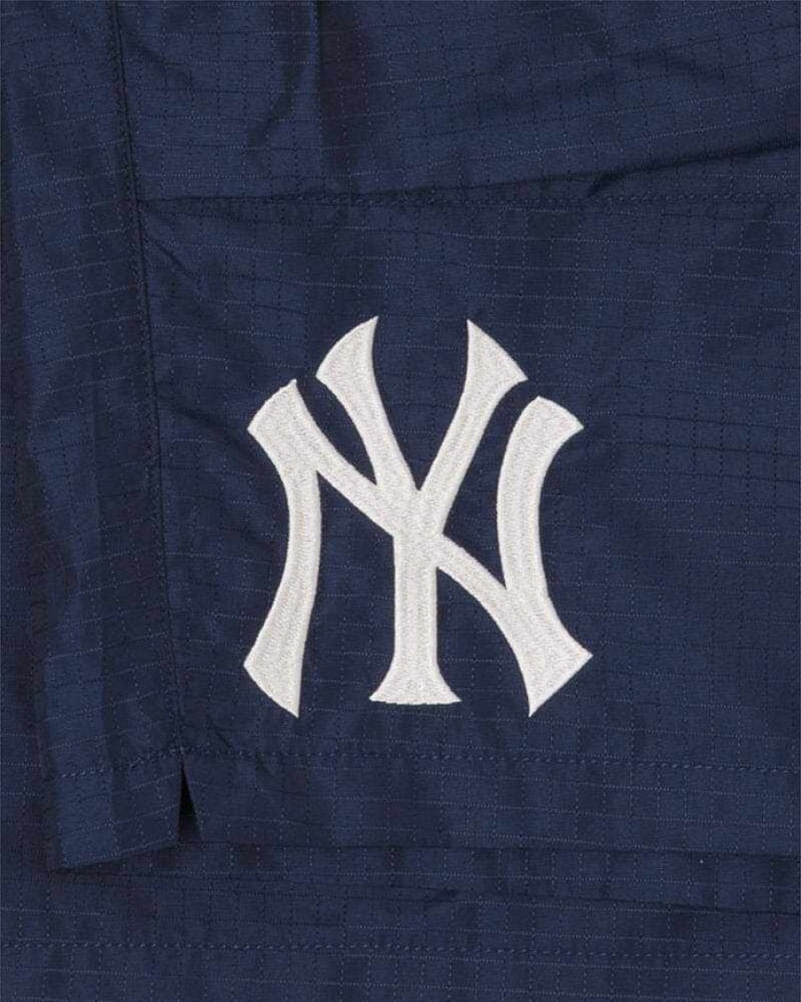 Mlb Alpha Industries Mlb X Alpha X New Era Hoodies, T-Shirts Und Shorts | New York Yankees X Alpha X New Era Nylonshorts Marine