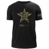 Mlb Alpha Industries Mlb X Alpha X New Era Hoodies, T-Shirts Und Shorts | Houston Astros X Alpha X New Era T-Shirt Schwarz