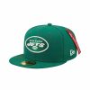 Nfl Alpha Industries Nfl X Alpha X New Era Kappen | New York Jets X Alpha X New Era 59Fifty Fitted Cap Grunes Medium