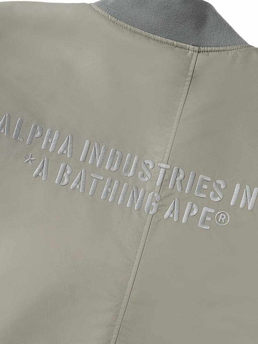 Manner Alpha Industries Oberbekleidung | Wende-Kimonojacke Von Alpha X Bape