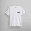 Manner Alpha Industries T-Shirts | Nasa Essential Taschen-T-Shirt Weis