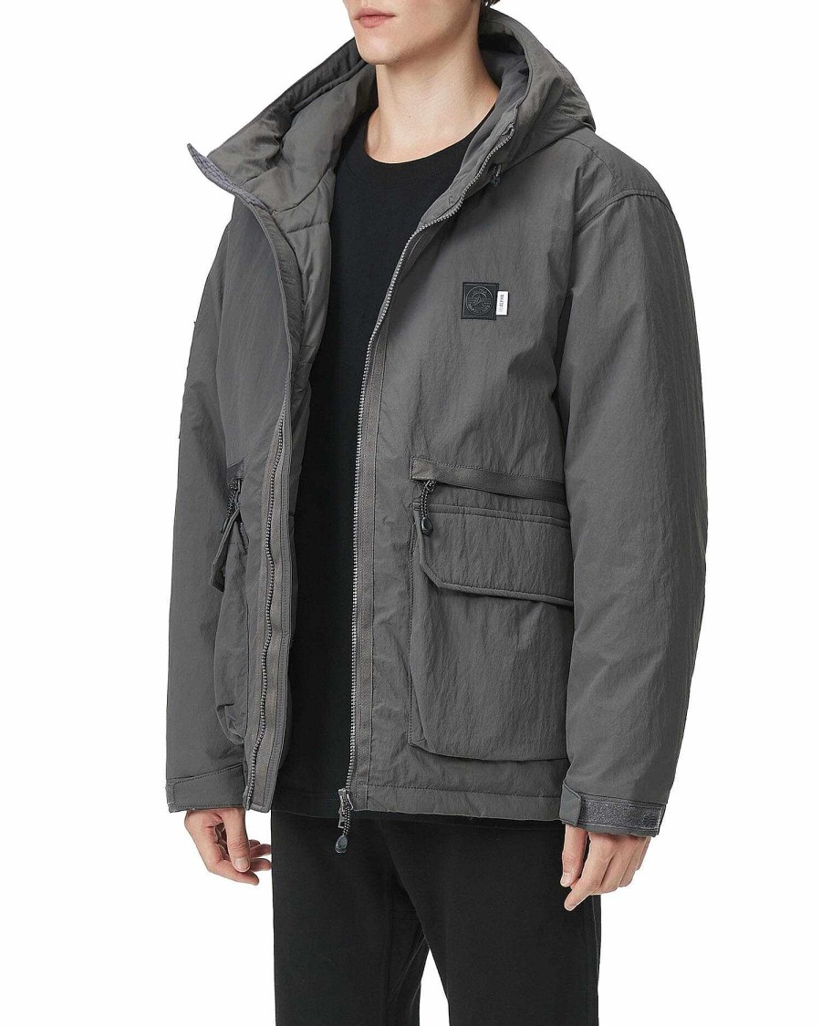 Manner Alpha Industries Oberbekleidung | Unfrm Taktische Daunenjacke Grau