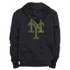 Mlb Alpha Industries Mlb X Alpha X New Era Hoodies, T-Shirts Und Shorts | New York Mets X Alpha X New Era Kapuzenpullover Schwarz