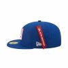 Nfl Alpha Industries Nfl X Alpha X New Era Kappen | New York Giants X Alpha X New Era 59Fifty Fitted Cap Blau