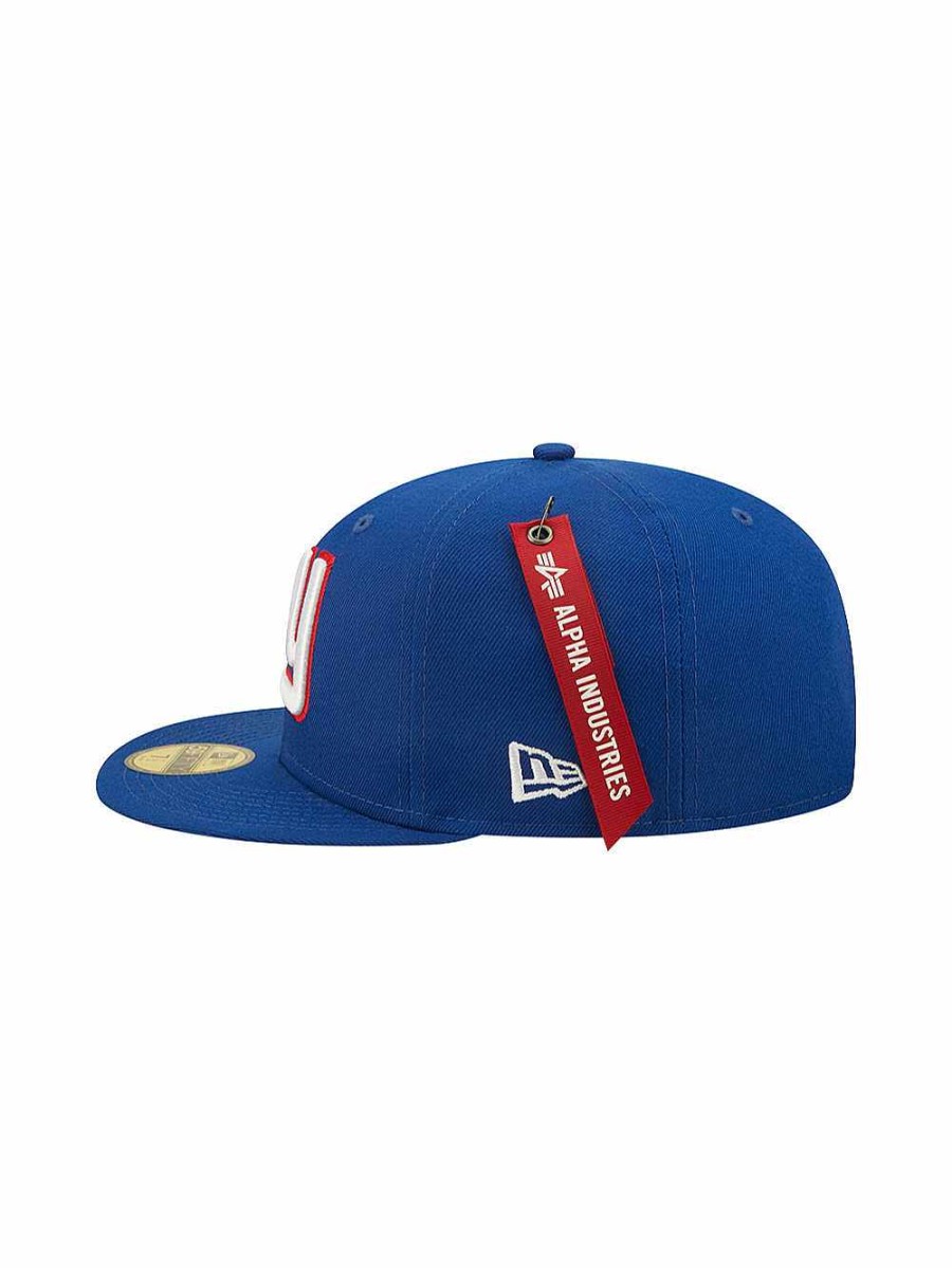 Nfl Alpha Industries Nfl X Alpha X New Era Kappen | New York Giants X Alpha X New Era 59Fifty Fitted Cap Blau