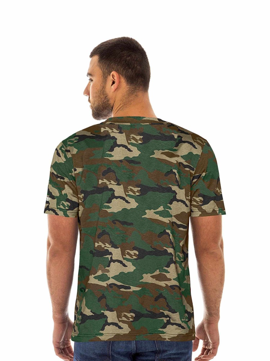 Mlb Alpha Industries Mlb X Alpha X New Era Hoodies, T-Shirts Und Shorts | New York Yankees X Alpha X New Era T-Shirt Camo