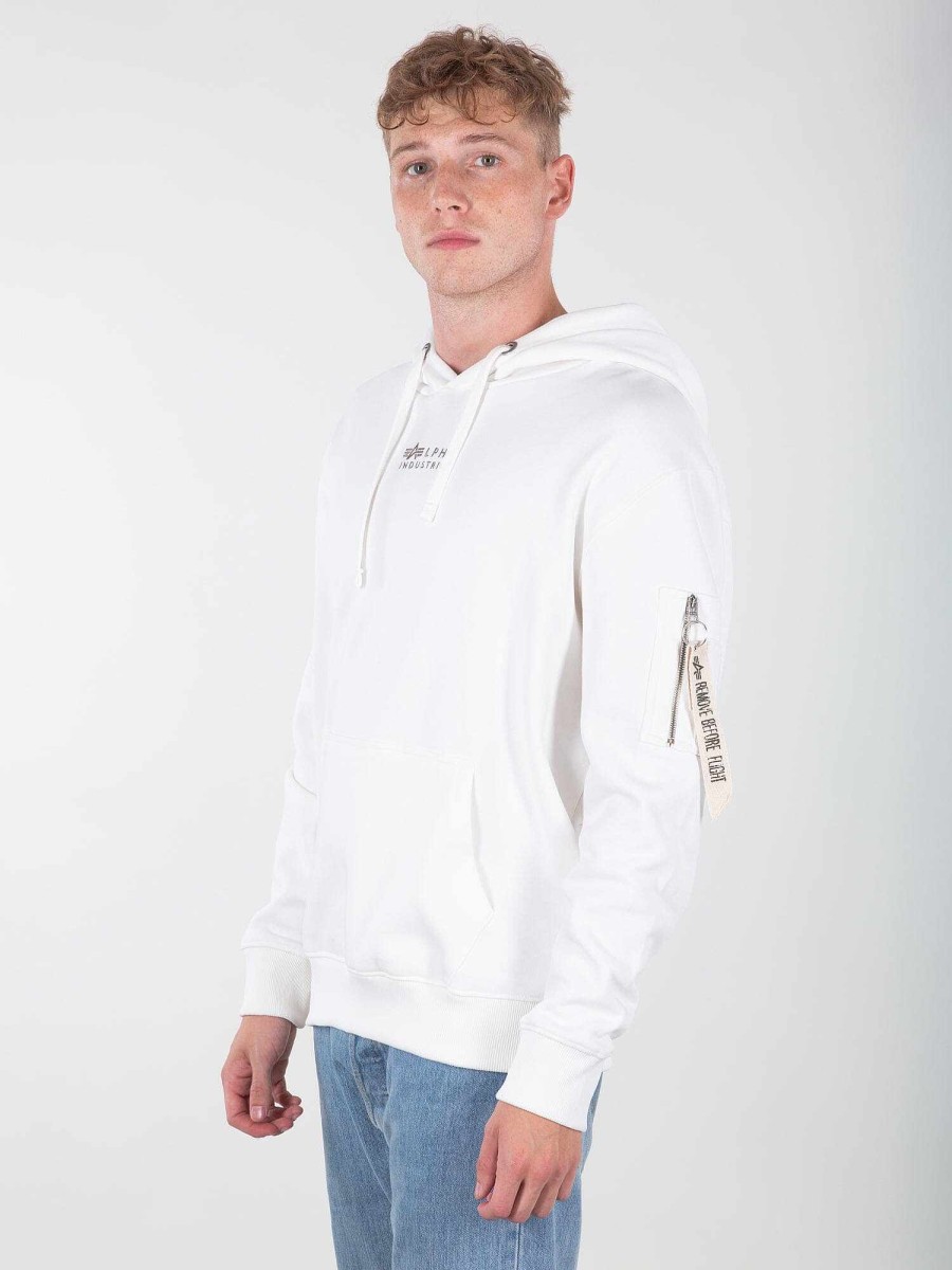 Manner Alpha Industries Hoodies + Sweatshirts | Organisch Bestickter Kapuzenpullover