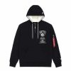 Nba Alpha Industries Nba X Alpha X New Era Hoodies, T-Shirts Und Shorts | Brooklyn Nets X Alpha X New Era Kapuzenpullover Schwarz