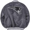 Nfl Alpha Industries Nfl X Alpha X New Era Bomberjacken | New England Patriots X Alpha X New Era Ma-1 Bomberjacke Rotguss