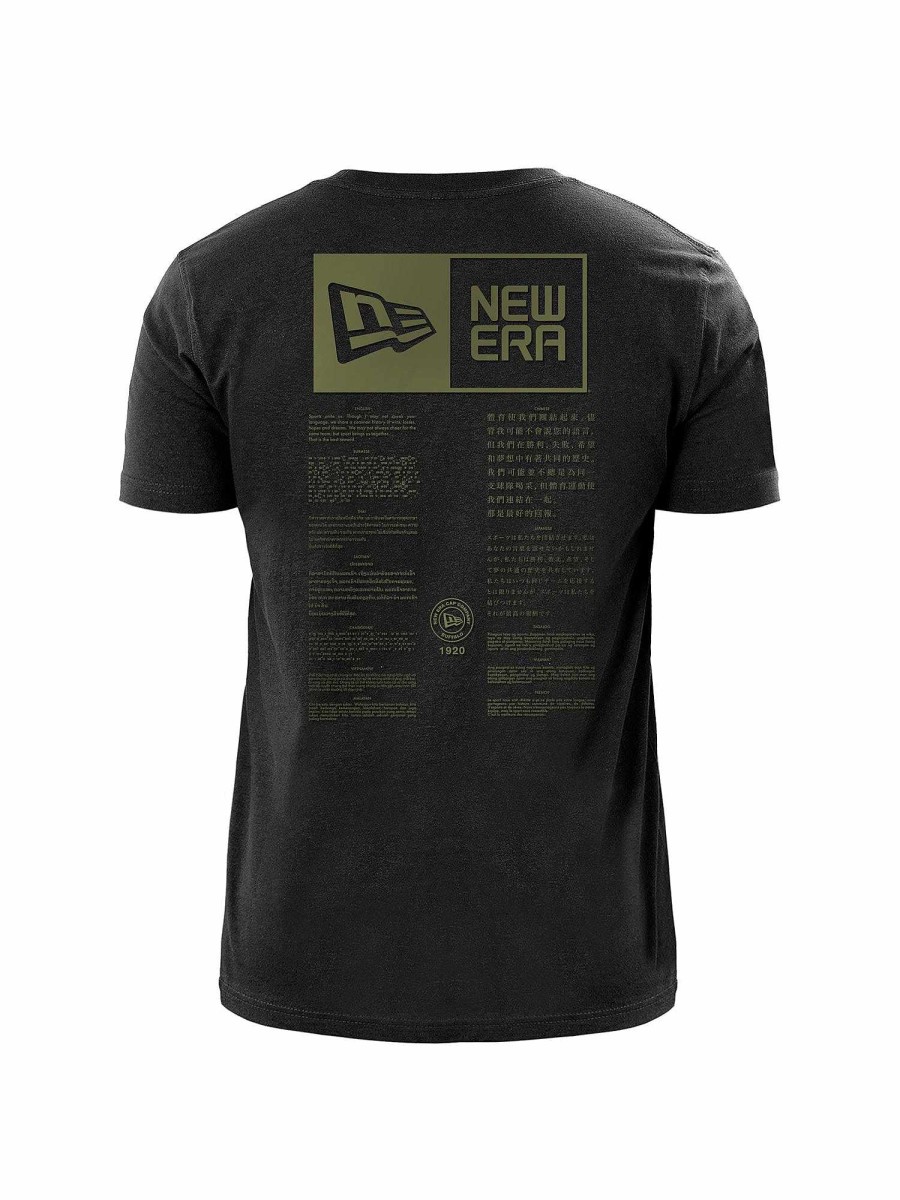 Mlb Alpha Industries Mlb X Alpha X New Era T-Shirts | Pittsburgh Pirates X Alpha X New Era T-Shirt Schwarz