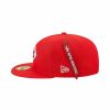 Nfl Alpha Industries Nfl X Alpha X New Era Kappen | Kansas City Chiefs X Alpha X New Era 59Fifty Fitted Cap Rot