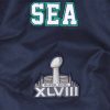 Nfl Alpha Industries Nfl X Alpha X New Era Bomberjacken | Seattle Seahawks X Alpha X New Era Ma-1 Bomberjacke Nachbildung Blau