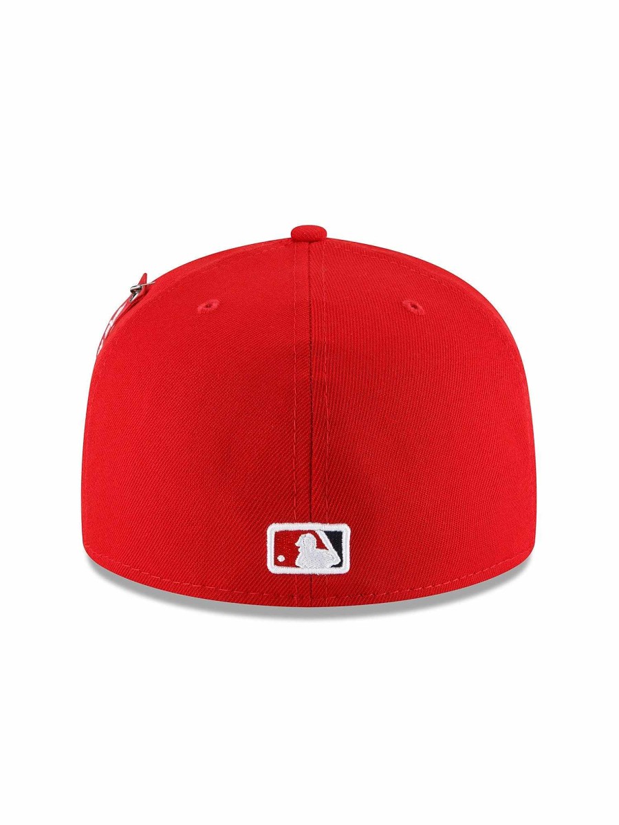 Mlb Alpha Industries Mlb X Alpha X New Era Kappen | Washington Nationals X Alpha X New Era 59Fifty Fitted Cap Rot