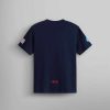 Manner Alpha Industries T-Shirts | Nasa Worm Logo Gen Ii T-Shirt