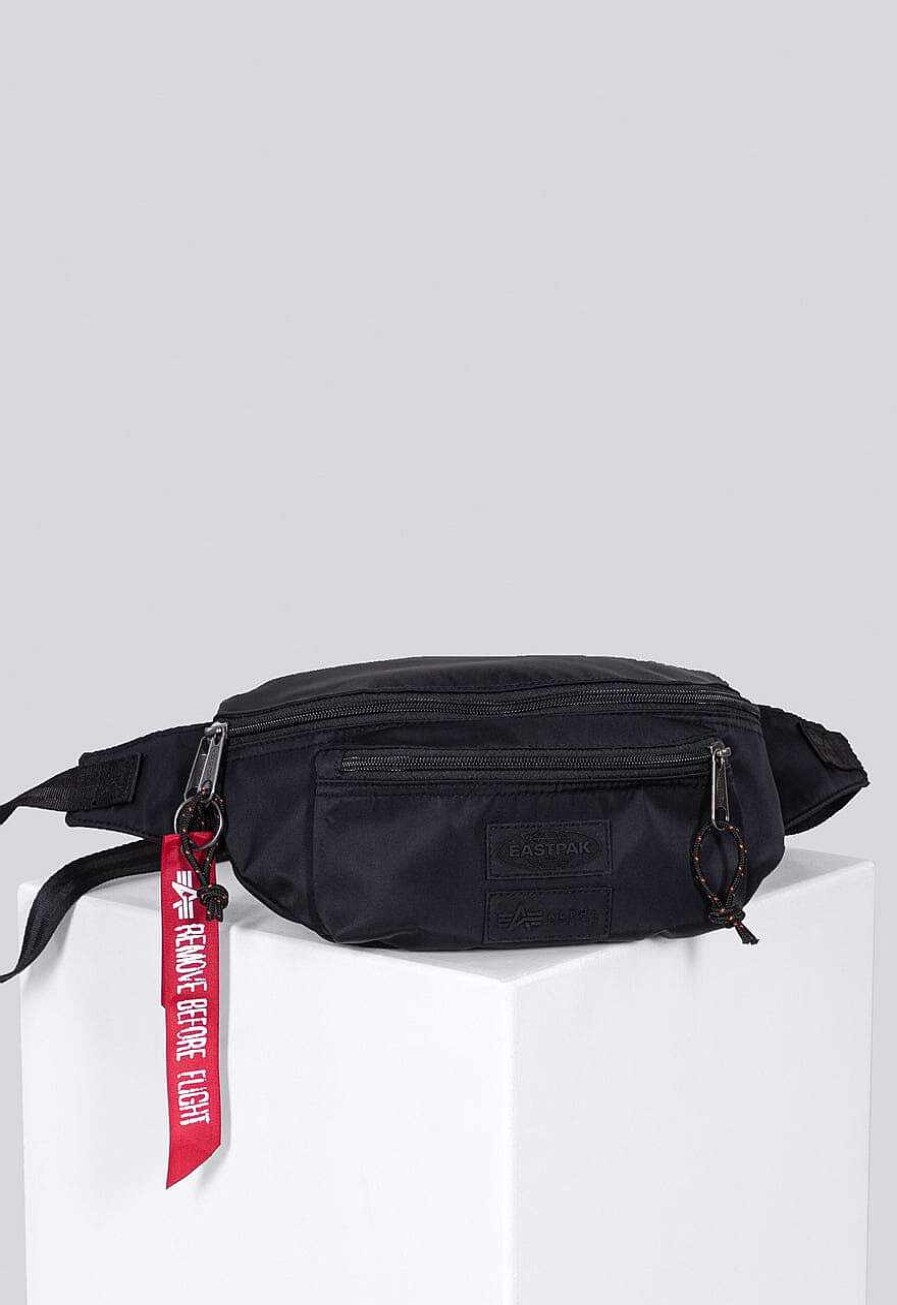 Zubehor Alpha Industries | Alpha X Eastpak Hundetasche Schwarz