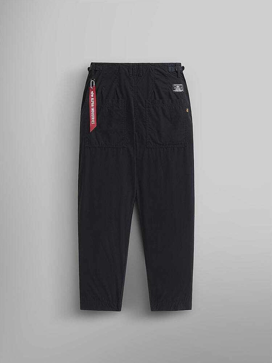 Frauen Alpha Industries Hose | Barrel Leg Pant W Schwarz