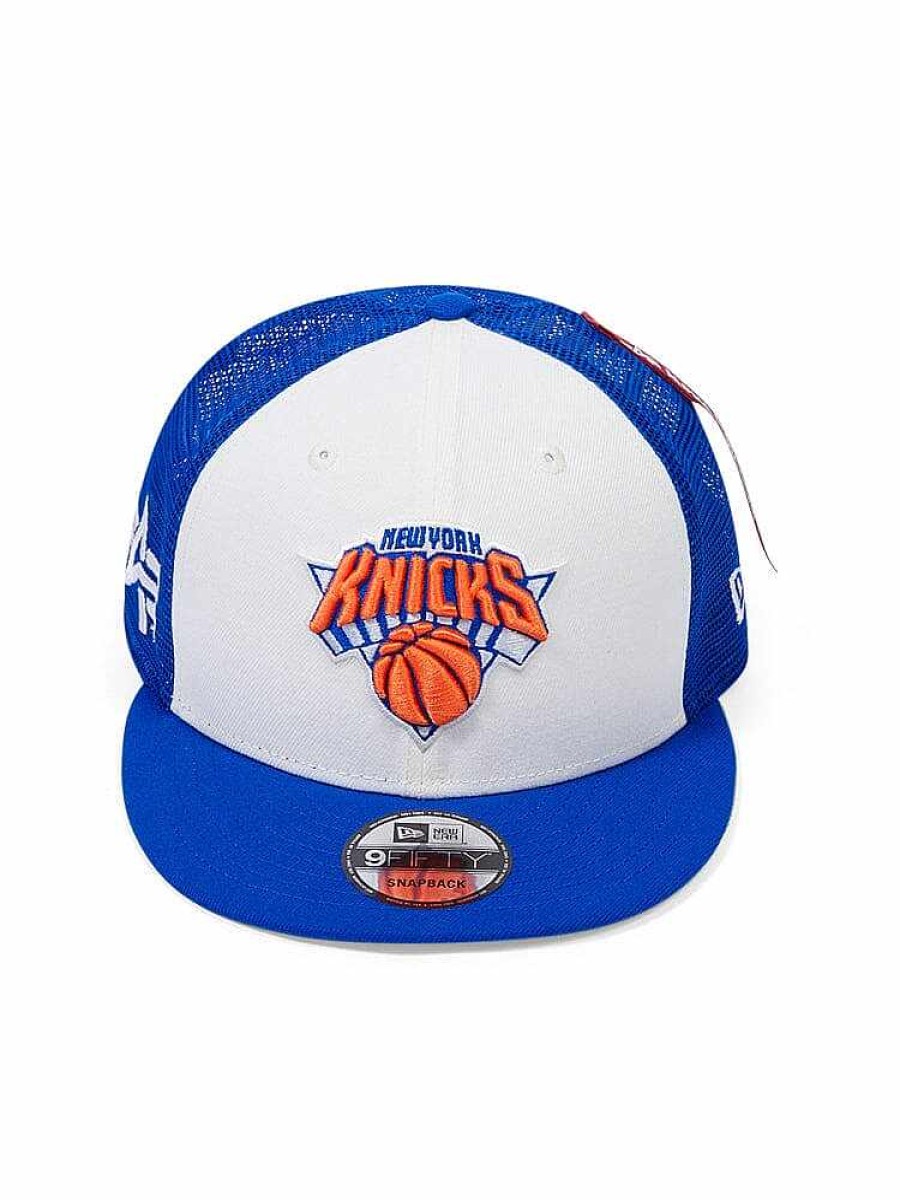 Nba Alpha Industries Nba X Alpha X New Era Hute | New York Knicks X Alpha X New Era 950 Kappe Blau