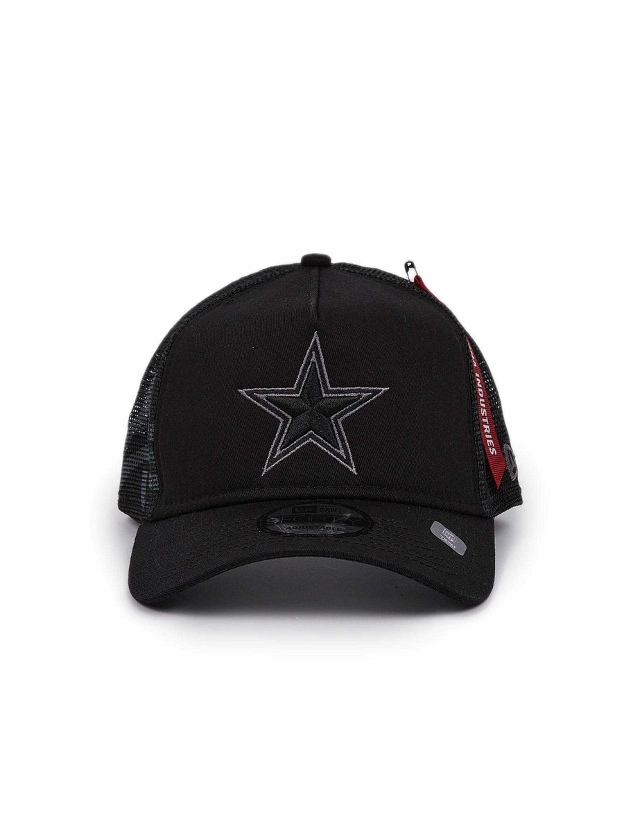 Nfl Alpha Industries Nfl X Alpha X New Era Kappen | Dallas Cowboys X New Era X Alpha 940 Kappe Schwarz