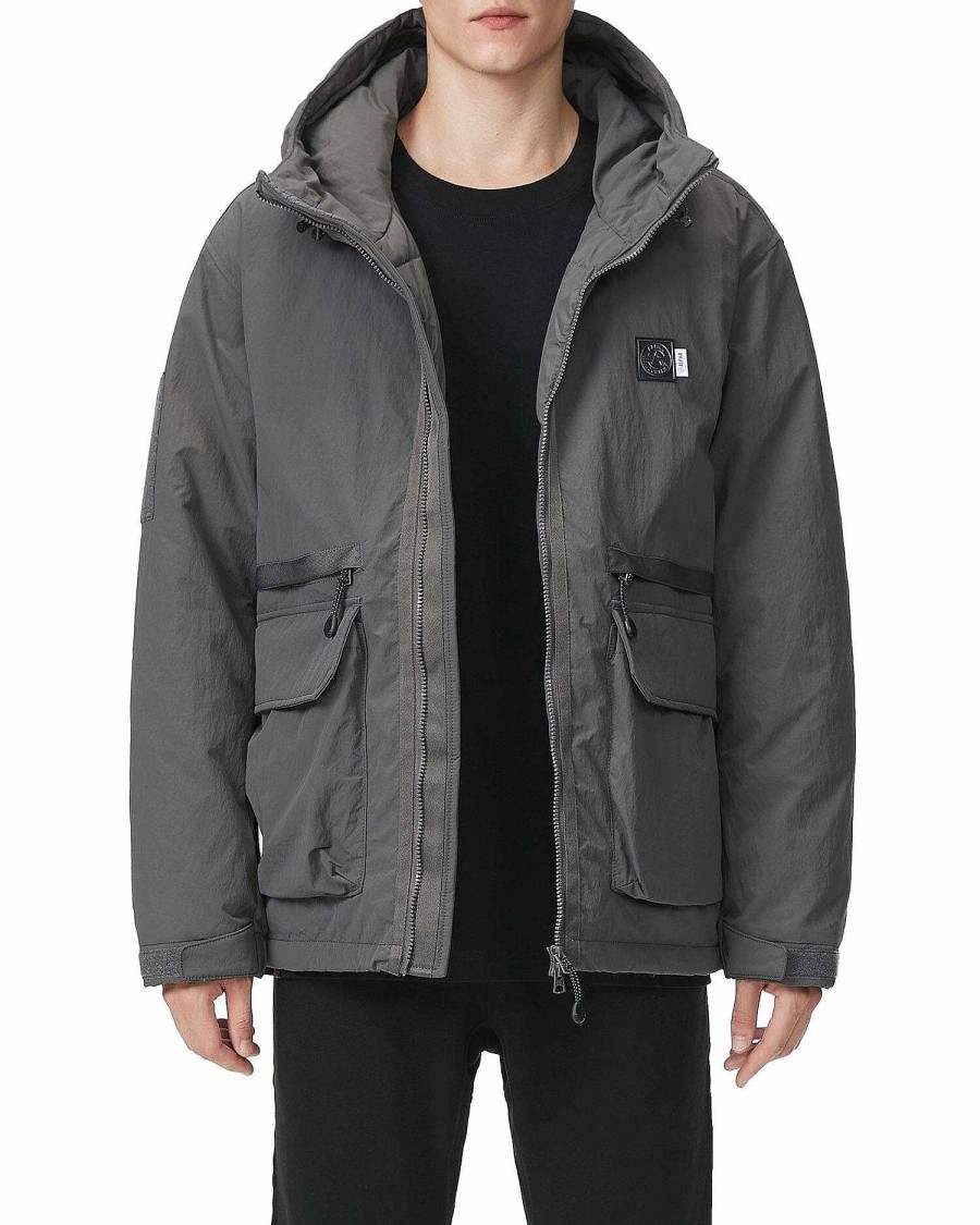 Manner Alpha Industries Oberbekleidung | Unfrm Taktische Daunenjacke Grau