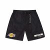 Nba Alpha Industries Nba X Alpha X New Era Hoodies, T-Shirts Und Shorts | Los Angeles Lakers X Alpha X New Era Nylonshorts Schwarz