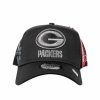 Nfl Alpha Industries Nfl X Alpha X New Era Kappen | Green Bay Packers X Alpha X New Era 940 Kappe Schwarz