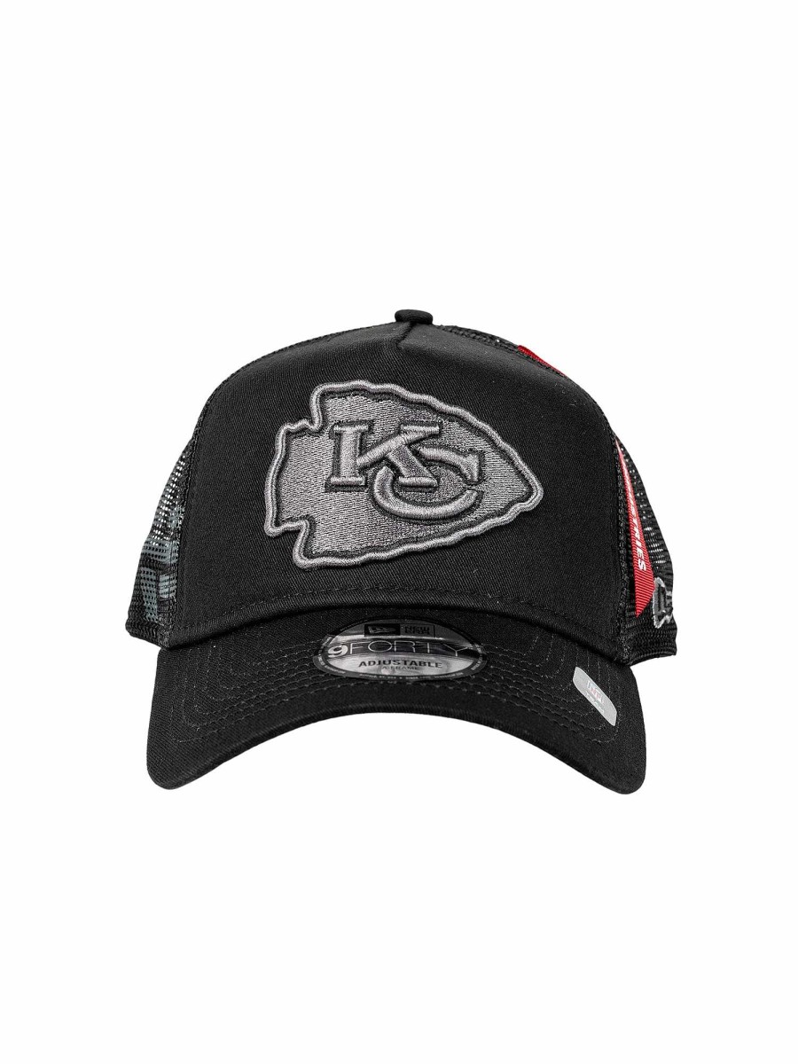 Nfl Alpha Industries Nfl X Alpha X New Era Kappen | Kansas City Chiefs X Alpha X New Era 940 Kappe Schwarz