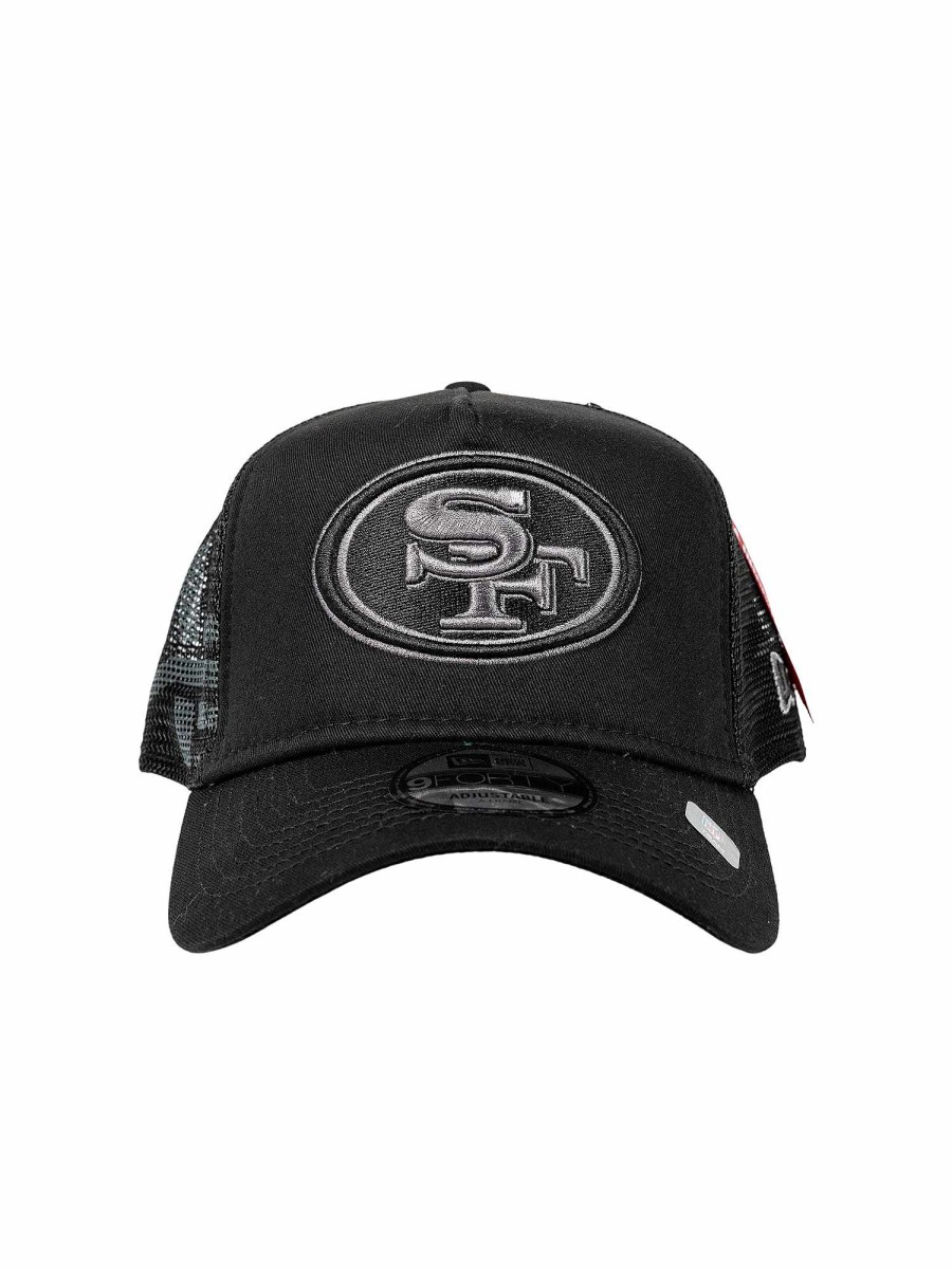 Nfl Alpha Industries Nfl X Alpha X New Era Kappen | San Francisco 49Ers X Alpha X New Era 940 Cap Schwarz