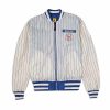 Nba Alpha Industries Nba X Alpha X New Era Bomberjacken | Golden State Warriors X Alpha X New Era L-2B Bomberjacke Blau