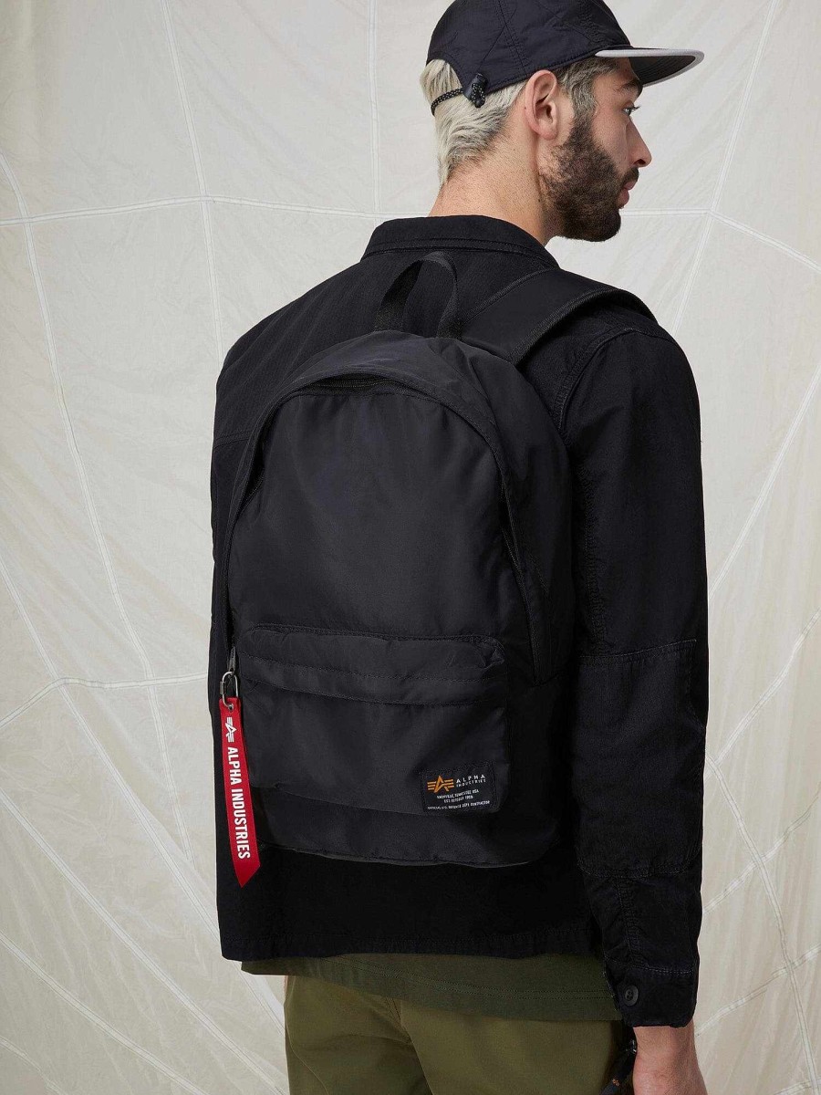 Zubehor Alpha Industries | Crew-Rucksack Schwarz