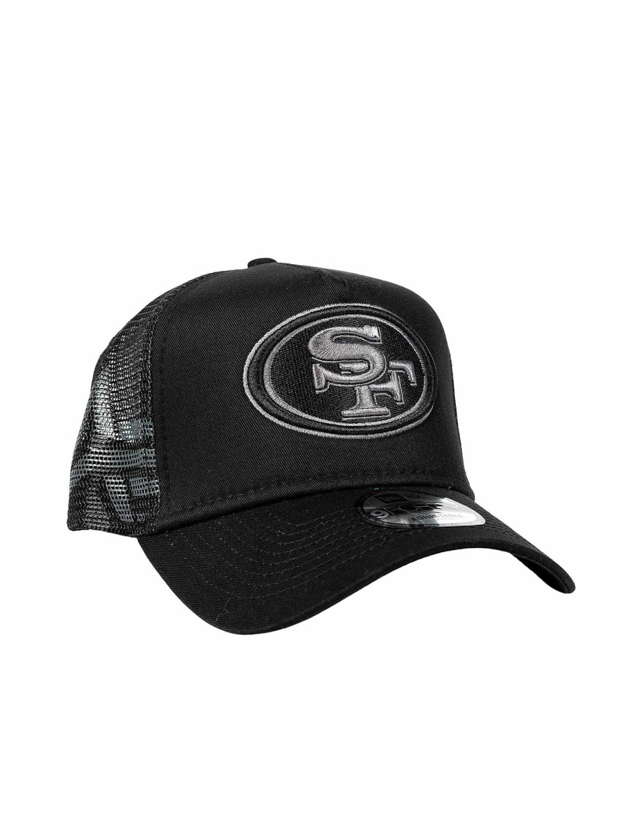 Nfl Alpha Industries Nfl X Alpha X New Era Kappen | San Francisco 49Ers X Alpha X New Era 940 Cap Schwarz