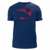 Nfl Alpha Industries Nfl X Alpha X New Era T-Shirts | New England Patriots X Alpha X New Era T-Shirt Blau