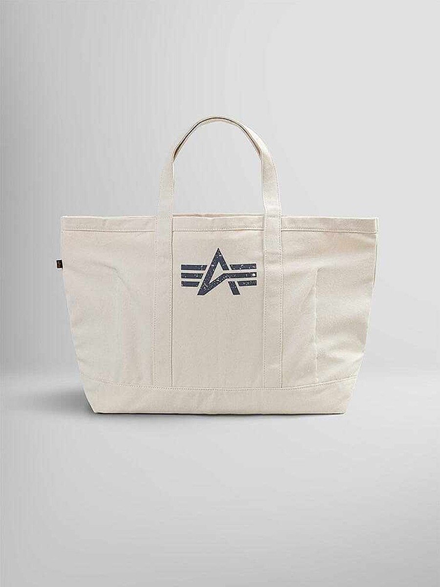 Zubehor Alpha Industries | Fliegertasche Aus Militar-Leinen