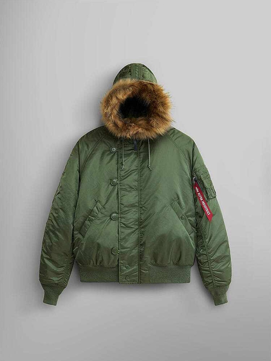 Manner Alpha Industries Oberbekleidung | N-2B Parka Mit Kurzer Taille (Heritage)