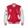 Mlb Alpha Industries Mlb X Alpha X New Era Bomberjacken | St. Louis Cardinals X Alpha X New Era L-2B Bomberjacke Rot