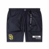 Mlb Alpha Industries Mlb X Alpha X New Era Hoodies, T-Shirts Und Shorts | San Diego Padres X Alpha X New Era Nylonshorts Schwarz