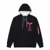 Nba Alpha Industries Nba X Alpha X New Era Hoodies, T-Shirts Und Shorts | Chicago Bulls X Alpha X New Era Kapuzenpullover Schwarz