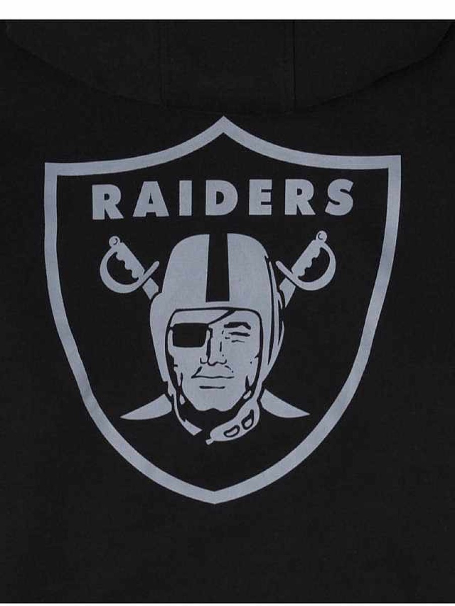 Nfl Alpha Industries Nfl X Alpha X New Era Kapuzenpullover | Las Vegas Raiders X Alpha X New Era Kapuzenpullover Schwarz