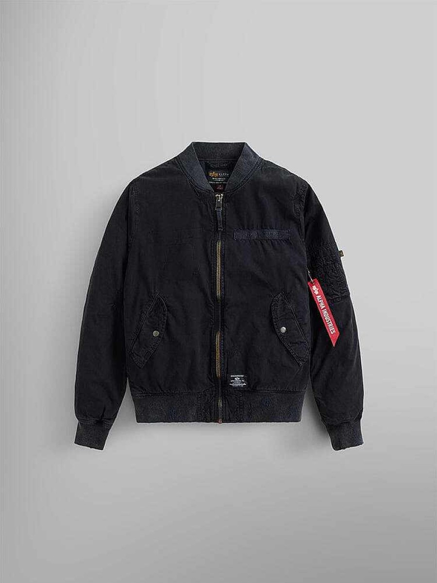 Manner Alpha Industries Oberbekleidung | L-2B Rip And Repair Bomberjacke