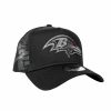 Nfl Alpha Industries Nfl X Alpha X New Era Kappen | Baltimore Ravens X Alpha X New Era 940 Kappe Schwarz