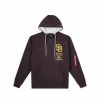 Mlb Alpha Industries Mlb X Alpha X New Era Hoodies, T-Shirts Und Shorts | San Diego Padres X Alpha X New Era Kapuzenpullover Braun